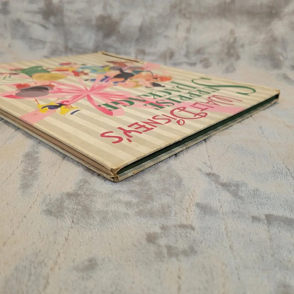 Walt Disney Surprise Package Book First Edition 1944‎ Vintage